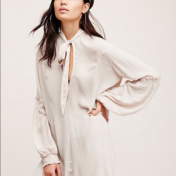 Dresses & Skirts - Tie Neck Tunic DRESS Last Rose Black